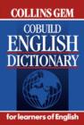 Image for Collins Gem - Cobuild Dictionary