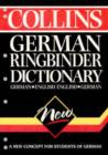 Image for Collins German ringbinder dictionary  : German-English, English-German