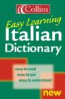 Image for Collins Easy Learning Italian Dictionary