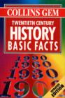 Image for Twentieth century history  : basic facts