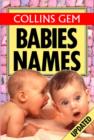 Image for Collins Gem Babies&#39; Names