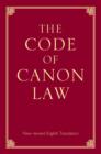 Image for The code of canon law