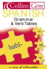 Image for Spanish verb tables and grammar