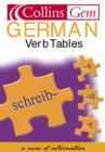 Image for German Verb Tables
