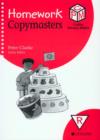 Image for Collins Primary Maths : Reception : Homework Copymasters