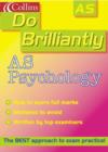 Image for DO BRILLIANTLY AT... AS PSYCHOLOGY
