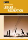 Image for Leisure and Recreation for Vocational A-level Teacher Support Pack