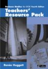 Image for Business Studies for GCSE : Teachers&#39; Resource Pack to Accompany 4r.e.