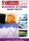 Image for Collins Gem - Business Studies Basic Facts
