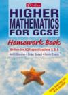 Image for Higher mathematics for GCSE  : homework book