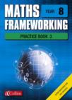 Image for Maths frameworking: Year 8 practice book 3