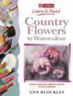 Image for Collins Learn to Paint - Country Flowers in Watercolour