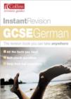 Image for INSTANT REVISION GCSE GERMAN P