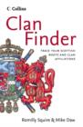 Image for Clan finder  : trace your Scottish roots and clan affiliations