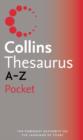 Image for Collins thesaurus A-Z pocket : Pocket