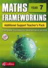 Image for Maths Frameworking : Year 7 : Additional Support Teacher&#39;s Pack