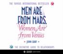 Image for Men are from Mars, Women are from Venus