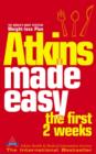 Image for Atkins made easy  : the first 2 weeks