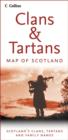 Image for Clans and Tartans Map of Scotland