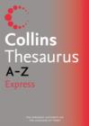 Image for Collins Express Thesaurus A-Z