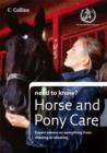 Image for Horse and Pony Care