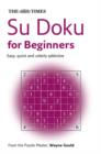 Image for The Times Su Doku for Beginners