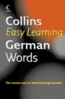 Image for Collins Easy Learning German Words
