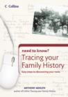 Image for Tracing your family history