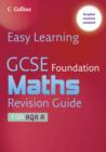 Image for GCSE Maths Revision Guide for AQA A