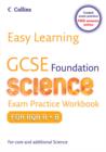 Image for Easy Learning - GCSE Science Exam Practice Workbook for AQA A+B