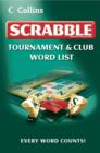 Image for Scrabble tournament and club word list
