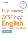 Image for GCSE EnglishFoundation &amp; higher,: Exam practice workbook for AQA A