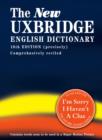 Image for The New Uxbridge English Dictionary