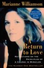 Image for A Return to Love