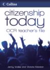 Image for Citizenship today: Teacher&#39;s file