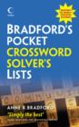 Image for Collins Bradford&#39;s pocket crossword solver&#39;s lists