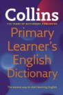 Image for Collins primary learner&#39;s dictionary