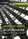 Image for New GCSE maths, AQA modular  : matches the 2010 GCSE specification: Workbook 1, delivering the AQA specification