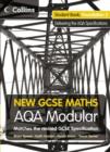 Image for New GCSE maths, AQA modular: Student book