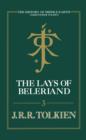 Image for The Lays of Beleriand