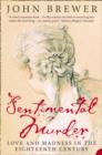 Image for Sentimental Murder: Love and Madness in the Eighteenth Century