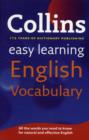Image for Easy Learning English Vocabulary