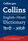 Image for Collins Gem English-Hindi/Hindi-English dictionary