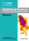 Image for Additional science  : for specification units B2, C2 and P2Edexcel,: Teacher pack