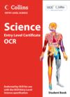 Image for ScienceEntry level certificate OCR,: Student book