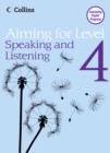 Image for Aiming for level 4 speaking and listening