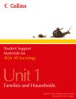 Image for AQA sociology ASUnit 1,: Families and households