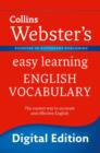Image for Collins Webster&#39;s easy learning English vocabulary.