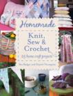 Image for Homemade knit, sew and crochet