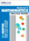 Image for National 5 mathematics practice exam papers